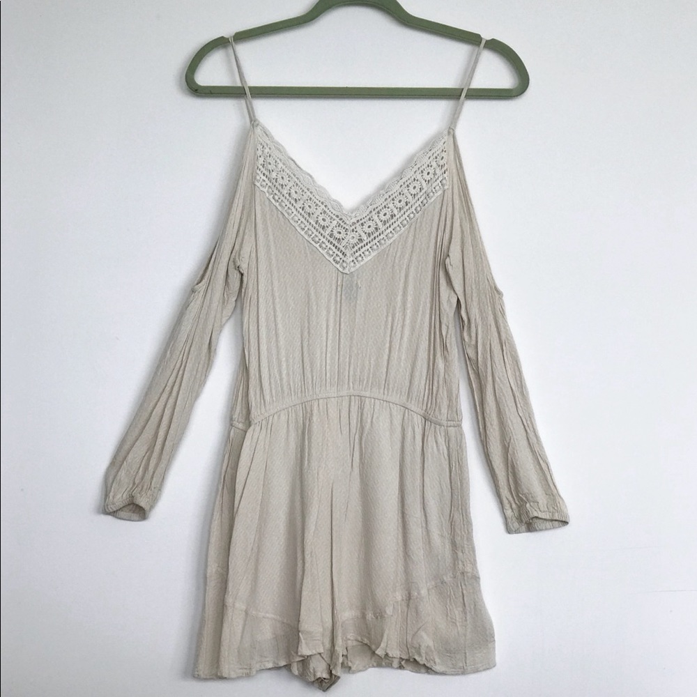 Ecote Long Sleeve Romper